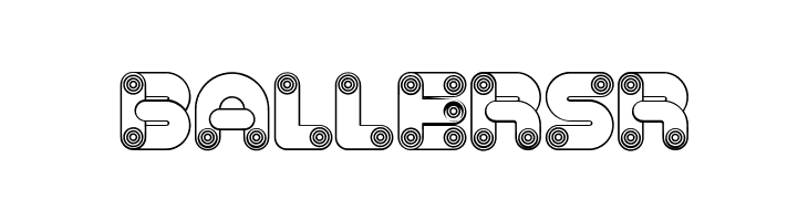 Baked Snails Hollow Regular  Free Fonts Download