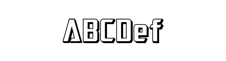 SF Electrotome Shaded  Free Fonts Download