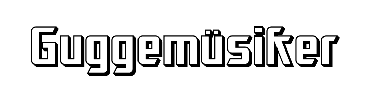 SF Electrotome Shaded  Free Fonts Download