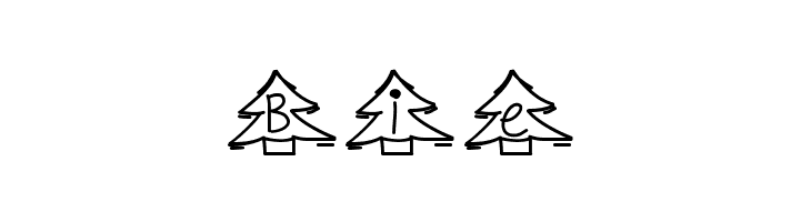YBChristmasAlphabet  Free Fonts Download