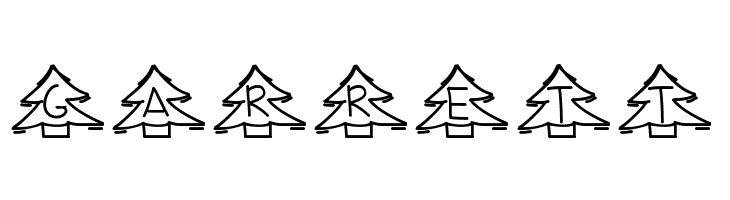 YBChristmasAlphabet  Free Fonts Download