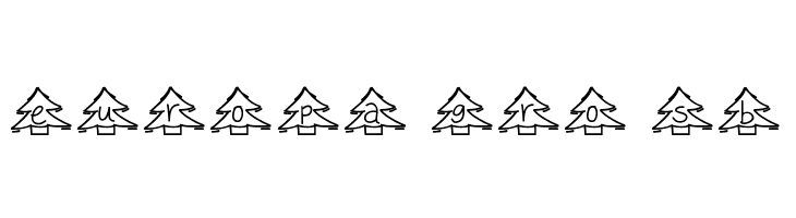 YBChristmasAlphabet  Free Fonts Download