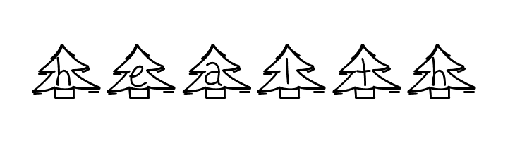 YBChristmasAlphabet  Free Fonts Download