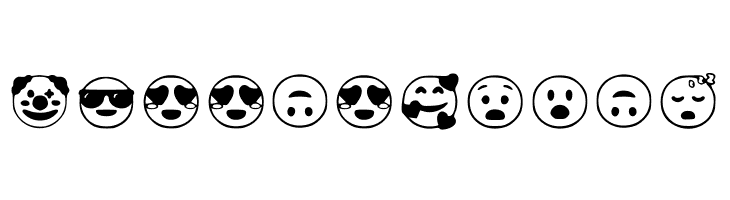 Google Emojis Regular  Free Fonts Download
