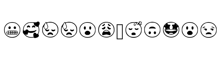 Google Emojis Regular  Free Fonts Download