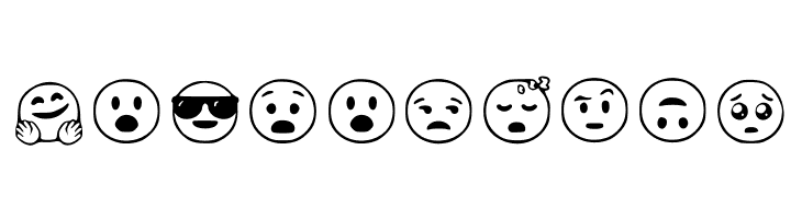 Google Emojis Regular  Free Fonts Download