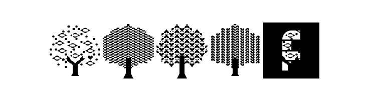 BalloonTrees Regular  Free Fonts Download