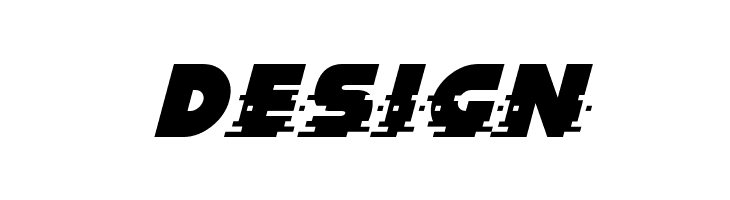 MAD hacker Italic  Free Fonts Download