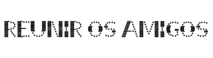 STRIPES & STARS Normal  Free Fonts Download