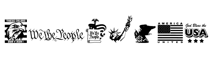4th of July Reflections  Free Fonts Download