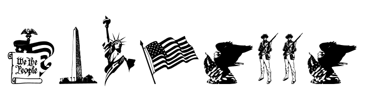 4th of July Reflections  Free Fonts Download