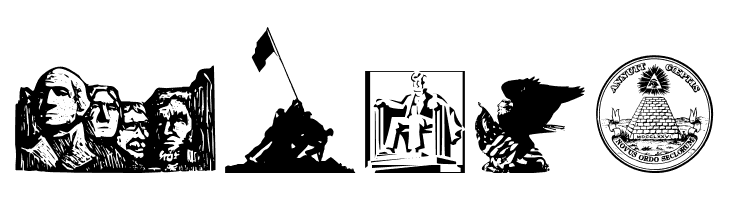 4th of July Reflections  Free Fonts Download