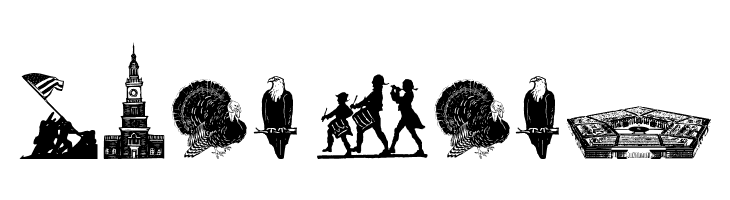 4th of July Reflections  Free Fonts Download