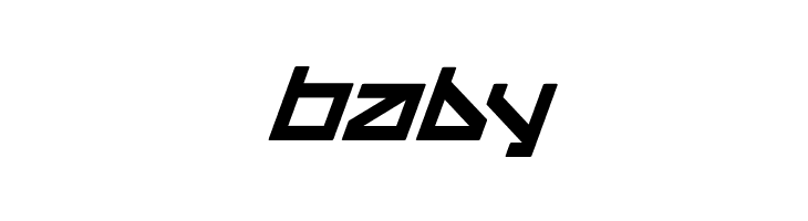 Delta Ray Bold Compact Italic  Free Fonts Download