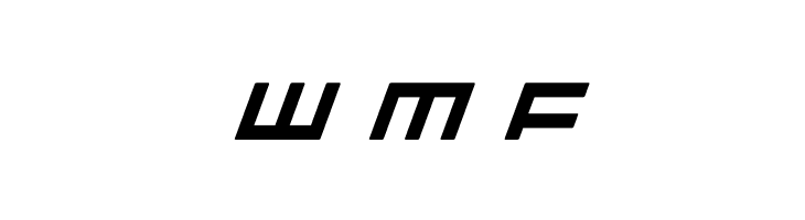 Delta Ray Bold Compact Italic  Free Fonts Download