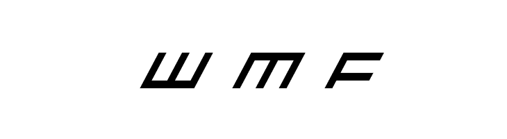 Delta Ray Super-Italic  Free Fonts Download