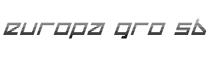 Delta Ray Gradient Italic  Free Fonts Download