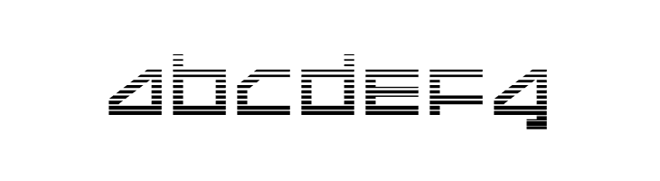 Delta Ray Gradient  Free Fonts Download