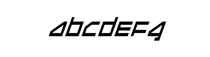 Delta Ray Condensed Italic  Free Fonts Download