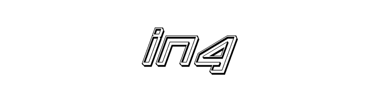 Delta Ray Engraved Italic  Free Fonts Download