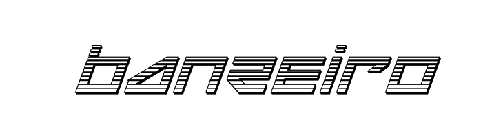 Delta Ray Chrome Italic  Free Fonts Download