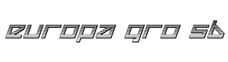 Delta Ray Chrome Italic  Free Fonts Download