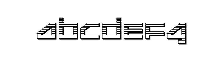 Delta Ray Chrome  Free Fonts Download