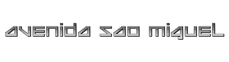 Delta Ray Chrome  Free Fonts Download