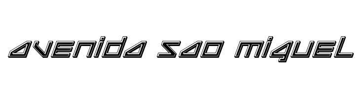 Delta Ray Bevel Italic  Free Fonts Download