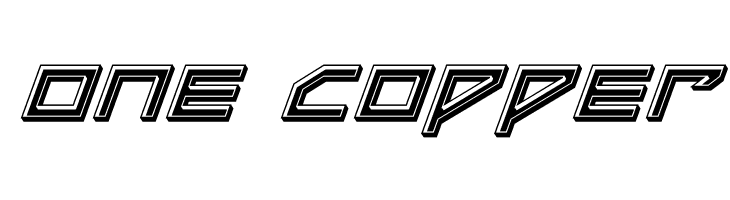 Delta Ray Bevel Italic  Free Fonts Download