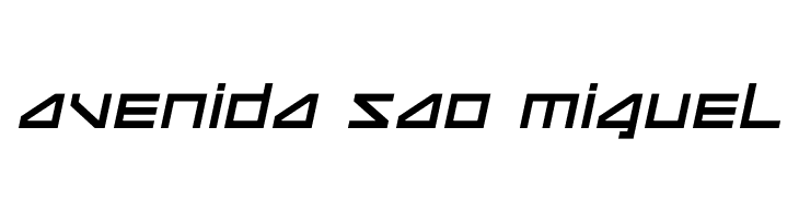 Delta Ray Semi-Italic  Free Fonts Download