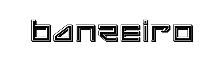 Delta Ray Bevel  Free Fonts Download