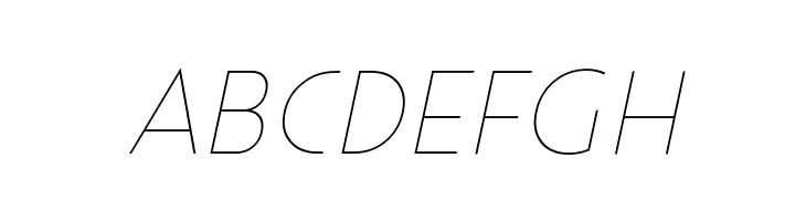 Pages Grotesque Thin Demo Italic  Free Fonts Download