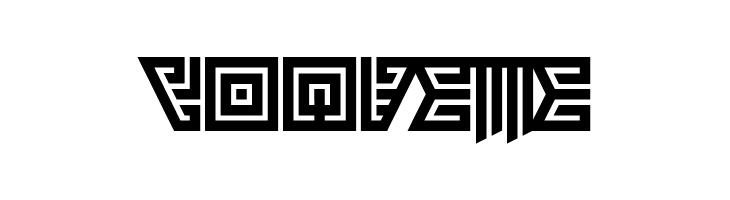 Aztechno  Free Fonts Download