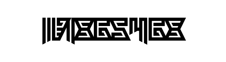 Aztechno  Free Fonts Download