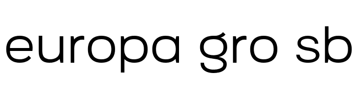 Bronova Regular  Free Fonts Download