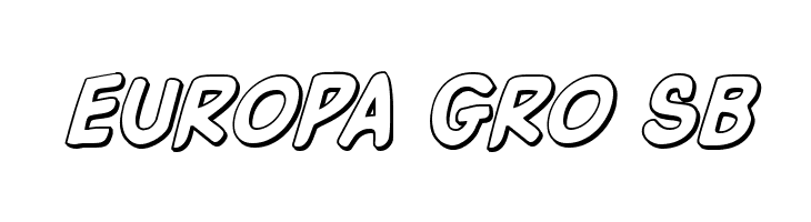 Villain Team-Up 3D Italic  Free Fonts Download