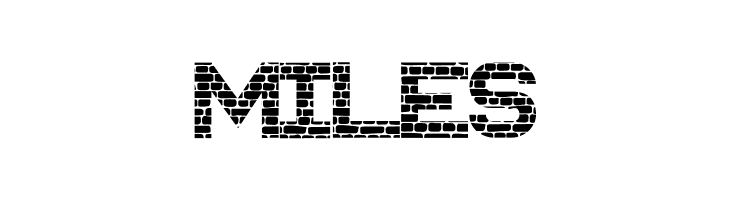 BRICK WALL  Free Fonts Download