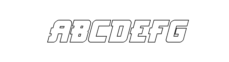 Hong Kong Hustle Outline Italic Italic  Free Fonts Download