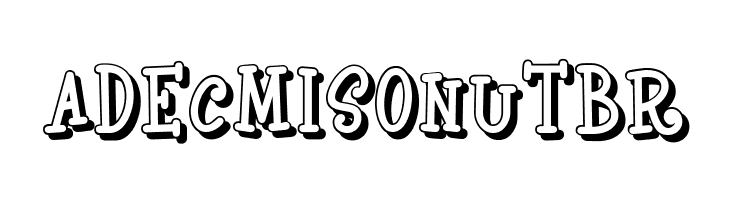 Boyz R Gross Shadow NF  Free Fonts Download