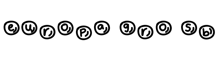 YBAlphaBubbles  Free Fonts Download