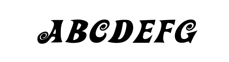 Action Is, Wide & Diagonal JL Expanded Italic  Free Fonts Download