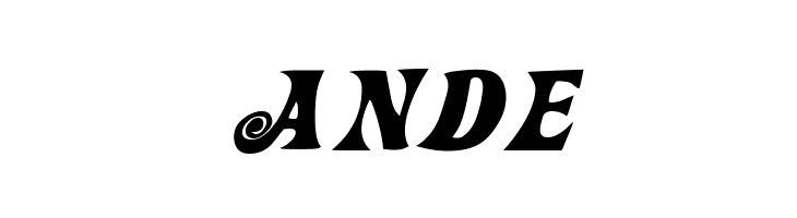 Action Is, Wide & Diagonal JL Expanded Italic  Free Fonts Download