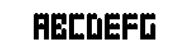 Clicky Bricks  Free Fonts Download
