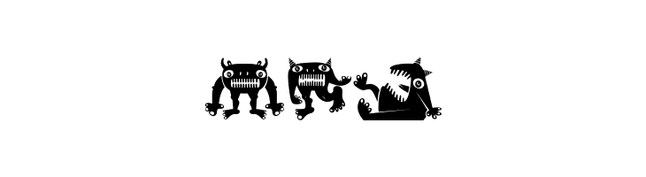 Monstra Regular  Free Fonts Download