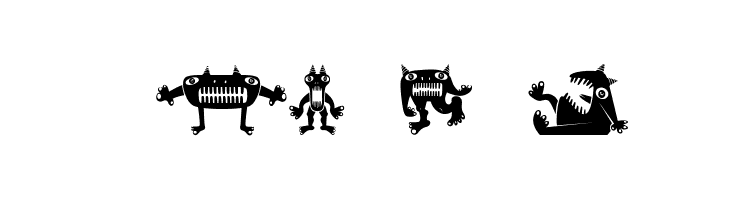 Monstra Regular  Free Fonts Download