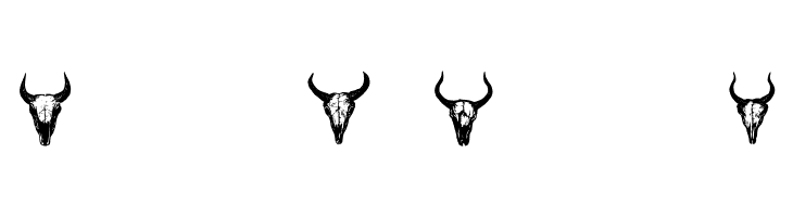 Bull Skulls Regular  Free Fonts Download