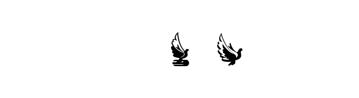 Flying Birds Regular  Free Fonts Download