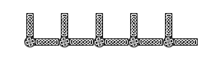 Vintage Decorative Corners 5  Free Fonts Download