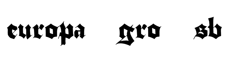 Stuttgart Gothic Demo  Free Fonts Download